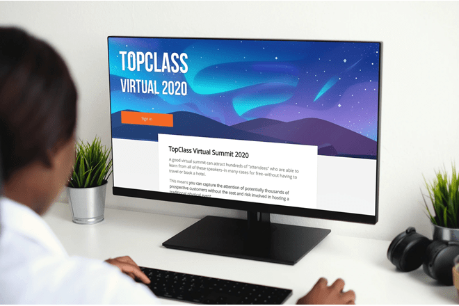 Virtual Conference in TopClass LMS by WBT Systems
